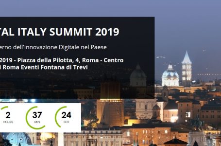 Digital Italy Summit 2019: dal 26 novembre a Roma