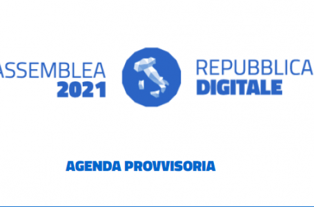 La prima assemblea nazionale di Repubblica Digitale, inizio il 15 novembre. Sei workshop dedicati alle competenze