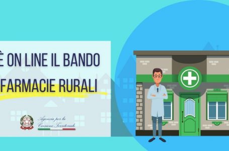 Farmacie rurali. L’avviso pubblico per la concessione di risorse per consolidarle