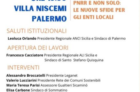 A Palermo con ALI Sicilia il “Tour della Velocità – PNRR e non solo: le nuove sfide per gli Enti Locali”
