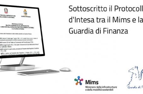 Appalti PNRR. Protocollo MIMS-Guardia di Finanza per il controllo delle procedure e la vigilanza