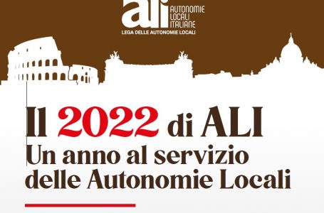 Il 2022 di ALI: 12 mesi al servizio di Comuni e Province