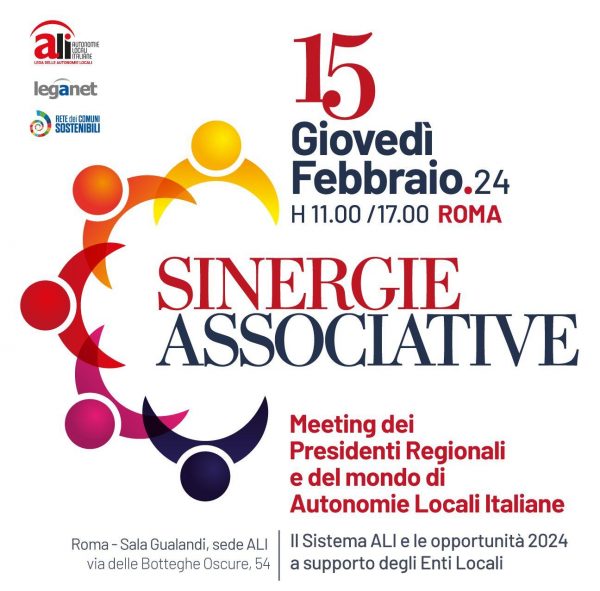 Sinergie Associative – Meeting 15 Febbraio