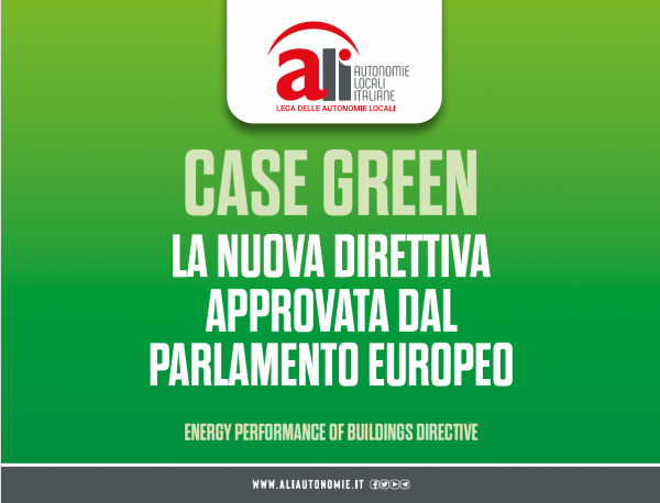 Case Green: La nuova direttiva approvata dal Parlamento Europeo