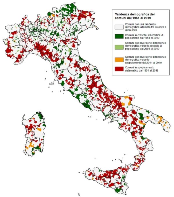 Aree interne. Spopolamento, l’emergenza richiede una visione organica. L’inchiesta de “Il Sole 24 Ore”