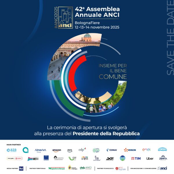 Assemblea annuale dell’Anci. Dal 12 al 14 novembre a Bologna: “Insieme per il bene comune”. Il link per iscriversi