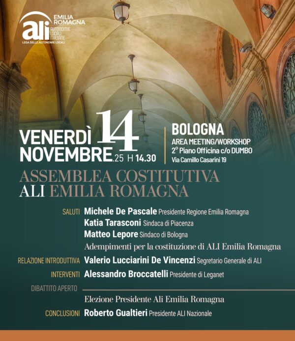 Assemblea costitutiva di ALI Emilia Romagna