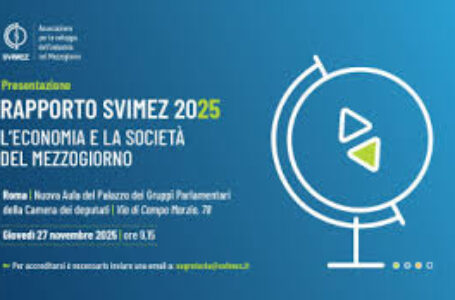 Rapporto Svimez: più occupazione al Sud, ma giovani in fuga e salari in caduta. Dati positivi sugli investimenti dei Comuni