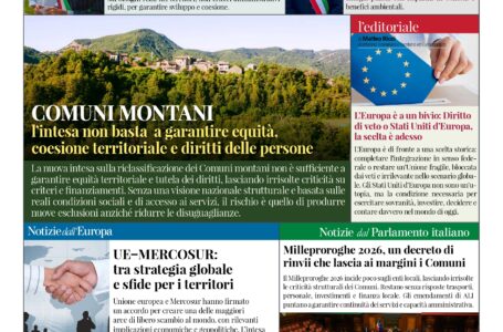 Online il numero di febbraio di Governare il Territorio