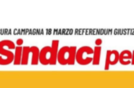 Referendum giustizia, i sindaci di ALI a Roma il 18 marzo per la chiusura della campagna referendaria