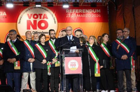 I sindaci ALI in piazza a Roma per il NO alla riforma della giustizia