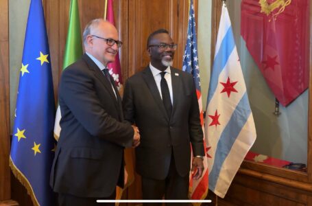 Il Presidente Gualtieri incontra il sindaco di Chicago Brandon Johnson: impegno comune tra città progressiste su democrazia, diritti sociali e città inclusive