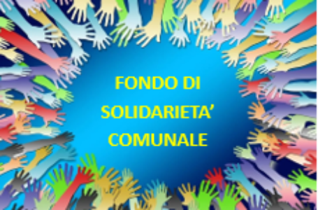 Fondo di solidarietà comunale 2026.  Criteri di formazione e di riparto