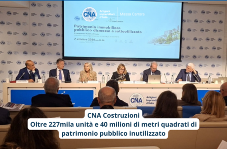 Patrimonio pubblico inutilizzato, 227mila immobili da recuperare: in gioco 40,2 milioni di metri quadrati. La ricerca Nomisma per CNA Costruzioni